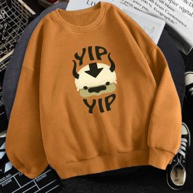 Man New Fleece Sweatshirts Avatar The Last Airbender (Option: Khaki-L)